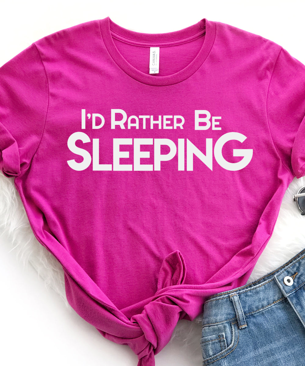 I Rather Be Sleeping